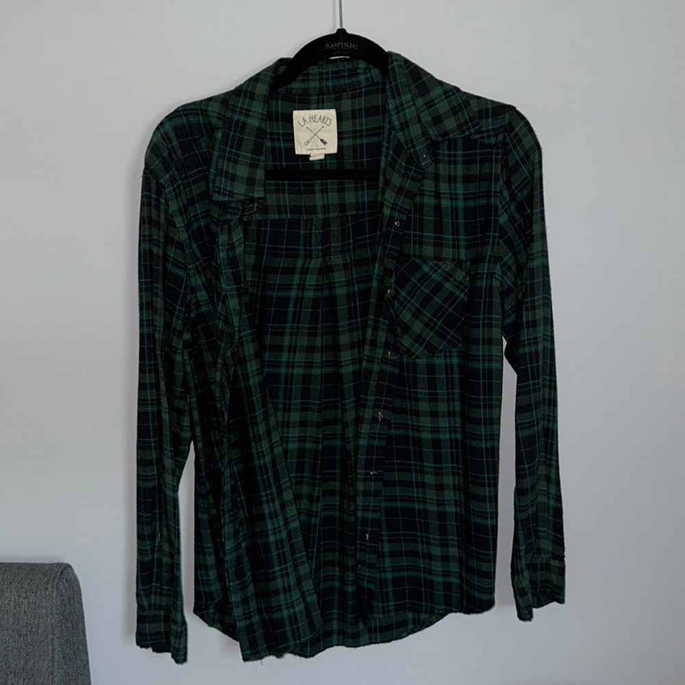 Flannel pattern shirt